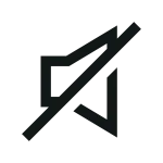 Mute SVG Icon
